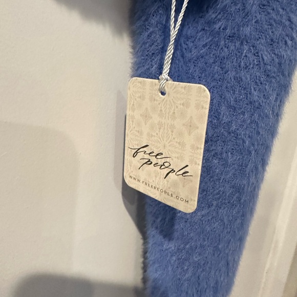 NWT Free People / FP One Cirilla sweater in Blue Iris / new;flawless - Picture 8 of 16